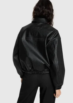 DAMES ALIX THE LABEL LEER/SUEDE JACK