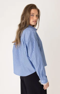 DAMES ANNA BLUE BLOUSE