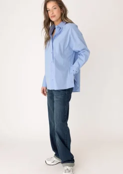DAMES ANNA BLUE BLOUSE