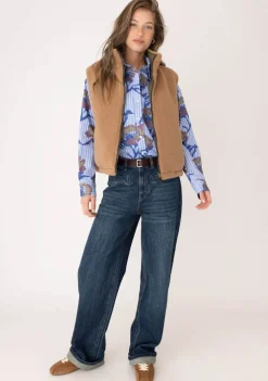 DAMES ANNA BLUE GILET