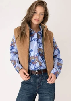 DAMES ANNA BLUE GILET