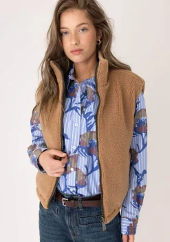 DAMES ANNA BLUE GILET