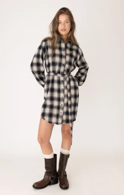 DAMES ANNA BLUE JURK