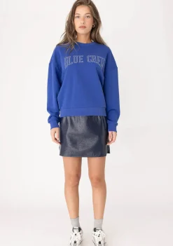 DAMES ANNA BLUE SWEATER