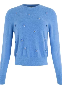 DAMES ANNA BLUE TRUI