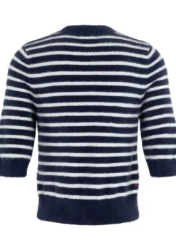 DAMES ANNA BLUE TRUI KORTE MOUW