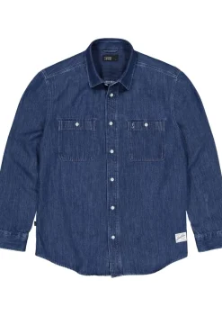 Heren BUTCHER OF BLUE OVERHEMD