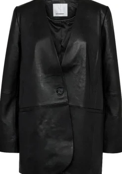 DAMES CO'COUTURE LEER/SUEDE JACK