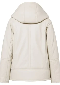 DAMES CREENSTONE LEER/SUEDE JACK