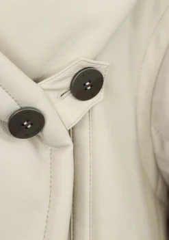 DAMES CREENSTONE LEER/SUEDE JACK