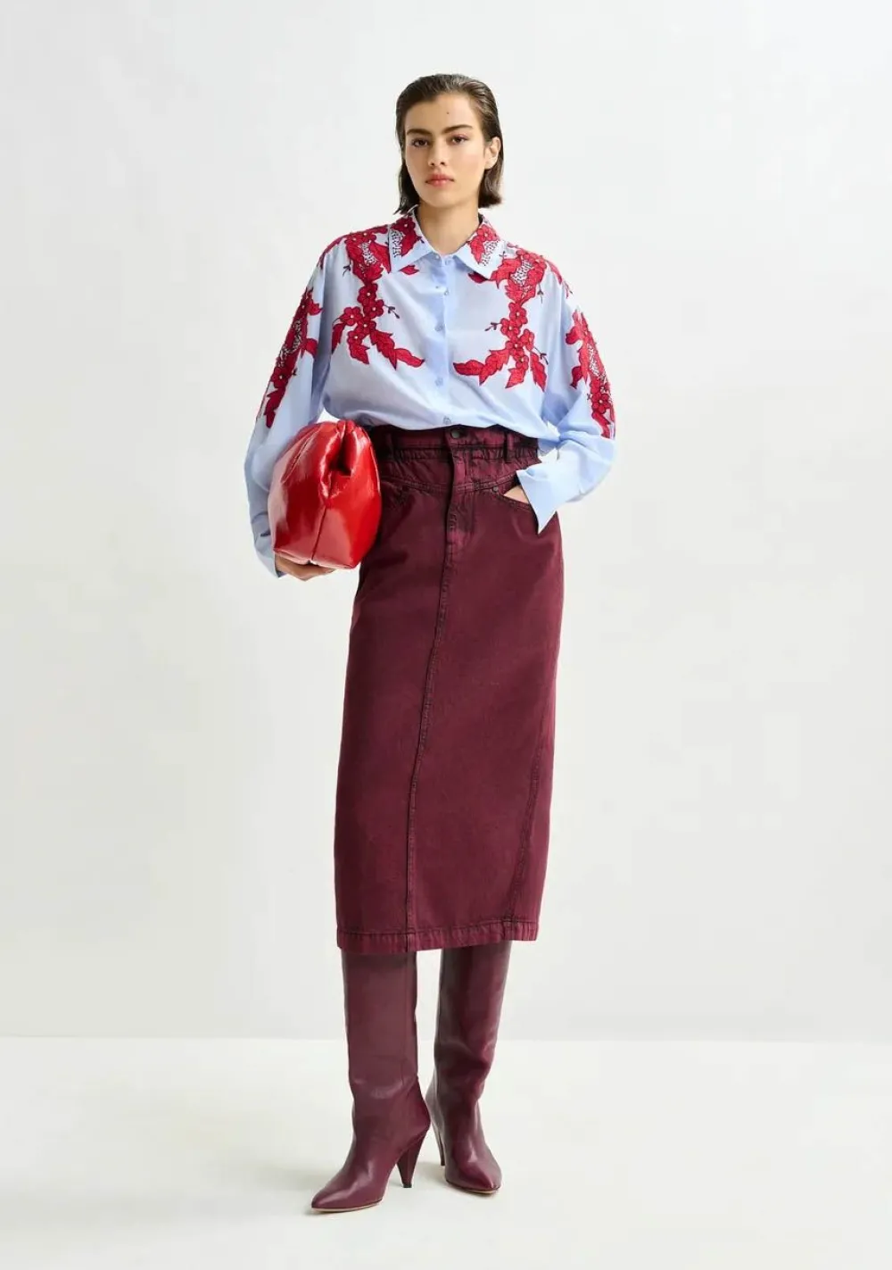 DAMES ESSENTIEL ANTWERP BLOUSE