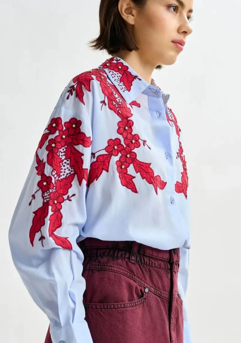 DAMES ESSENTIEL ANTWERP BLOUSE