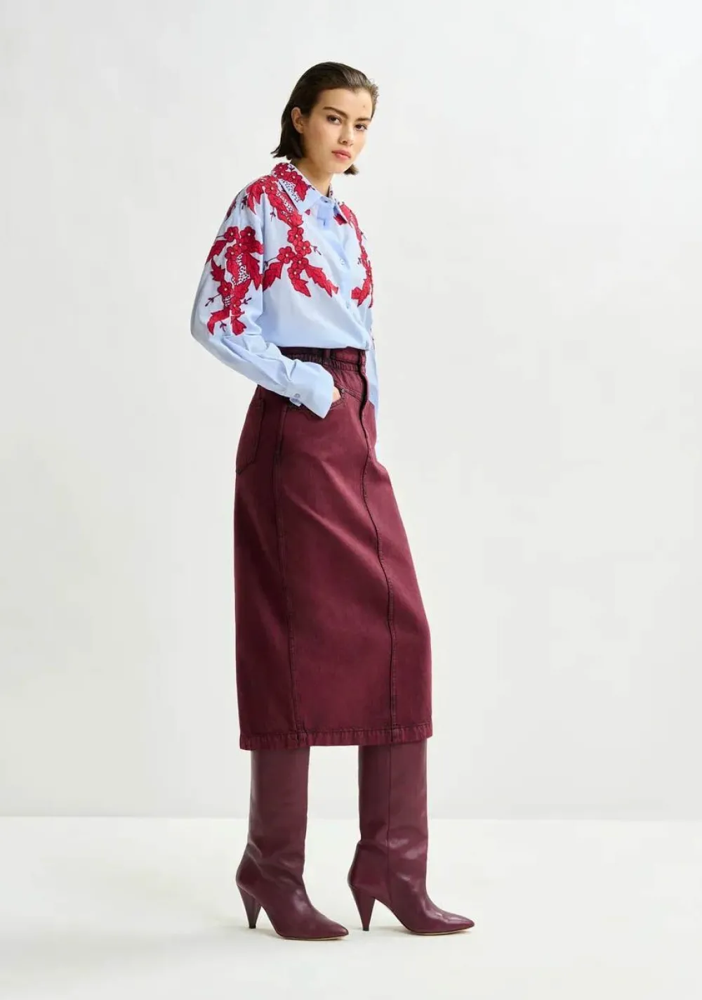 DAMES ESSENTIEL ANTWERP BLOUSE