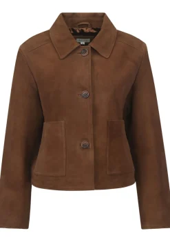 DAMES JC SOPHIE LEER/SUEDE JACK