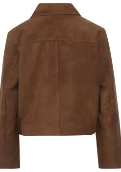 DAMES JC SOPHIE LEER/SUEDE JACK