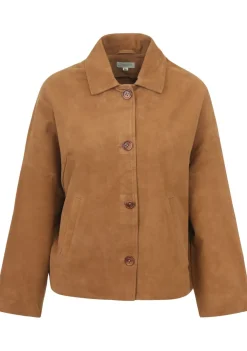 DAMES JC SOPHIE LEER/SUEDE JACK