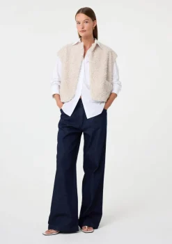 DAMES KNIT-TED GILET