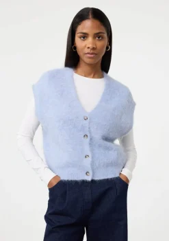 DAMES KNIT-TED GILET