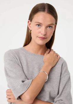 DAMES KNIT-TED TRUI KORTE MOUW