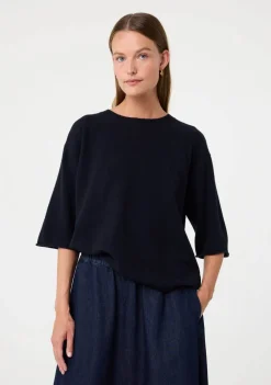 DAMES KNIT-TED TRUI KORTE MOUW