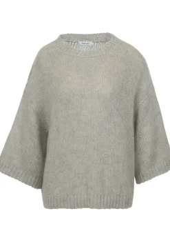 DAMES KNIT-TED TRUI KORTE MOUW