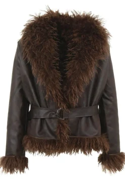 DAMES LAAGAM LEER/SUEDE JACK