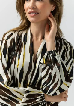 DAMES LABEL DOT BLOUSE