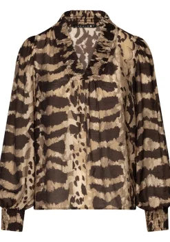 DAMES LABEL DOT BLOUSE