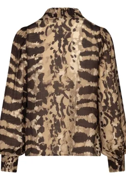 DAMES LABEL DOT BLOUSE