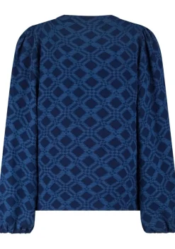 DAMES LABEL DOT BLOUSE