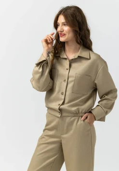 DAMES LABEL DOT BLOUSE