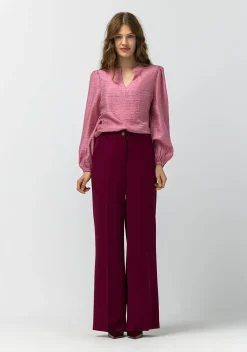 DAMES LABEL DOT BLOUSE