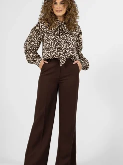 DAMES LABEL DOT BLOUSE