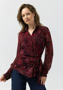 DAMES LABEL DOT BLOUSE