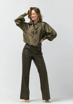 DAMES LABEL DOT BLOUSE