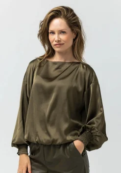 DAMES LABEL DOT BLOUSE