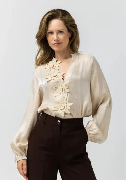 DAMES LABEL DOT BLOUSE