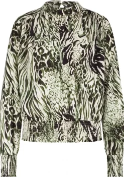 DAMES LABEL DOT BLOUSE