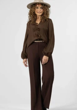 DAMES LABEL DOT BLOUSE