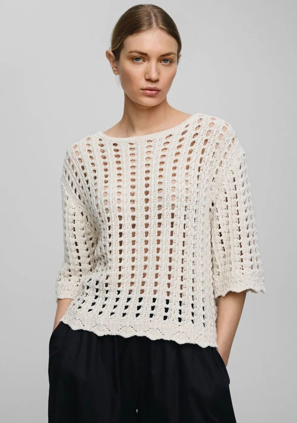 DAMES MSCH COPENHAGEN TRUI KORTE MOUW