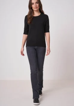 DAMES REPEAT TRUI KORTE MOUW