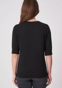 DAMES REPEAT TRUI KORTE MOUW