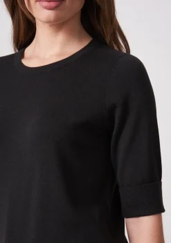 DAMES REPEAT TRUI KORTE MOUW