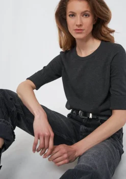 DAMES REPEAT TRUI KORTE MOUW