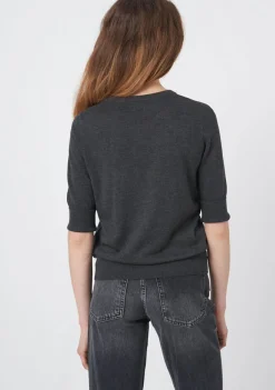 DAMES REPEAT TRUI KORTE MOUW