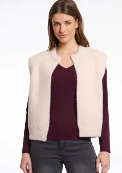 DAMES RINO EN PELLE GILET