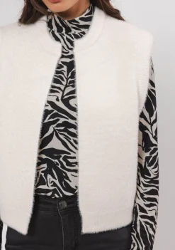 DAMES RINO EN PELLE GILET