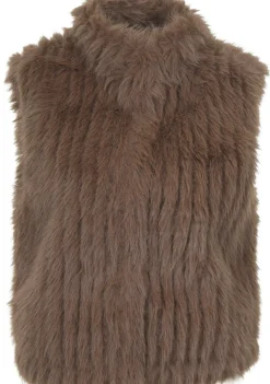 DAMES RINO EN PELLE GILET