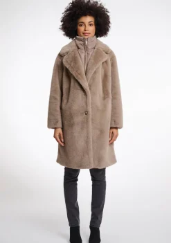 DAMES RINO EN PELLE MANTEL