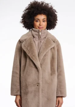 DAMES RINO EN PELLE MANTEL